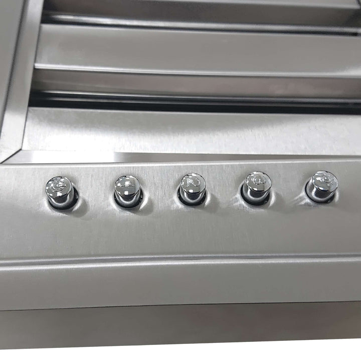 Forno Frassanito 30-Inch Insert Range Hood, 450 CFM, Stainless Steel Baffle Filters, LED Lighting