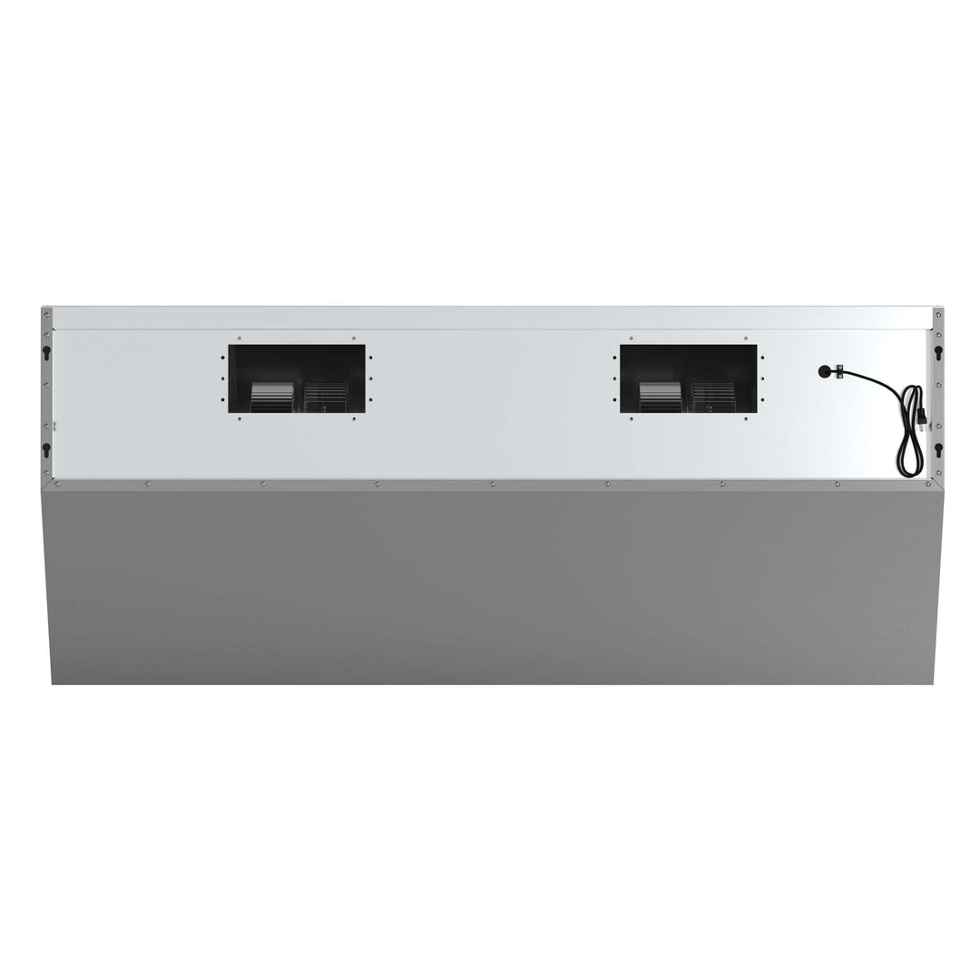 Forno Savona 60-Inch Wall Mount Range Hood, Hybrid Filters, Backsplash Included