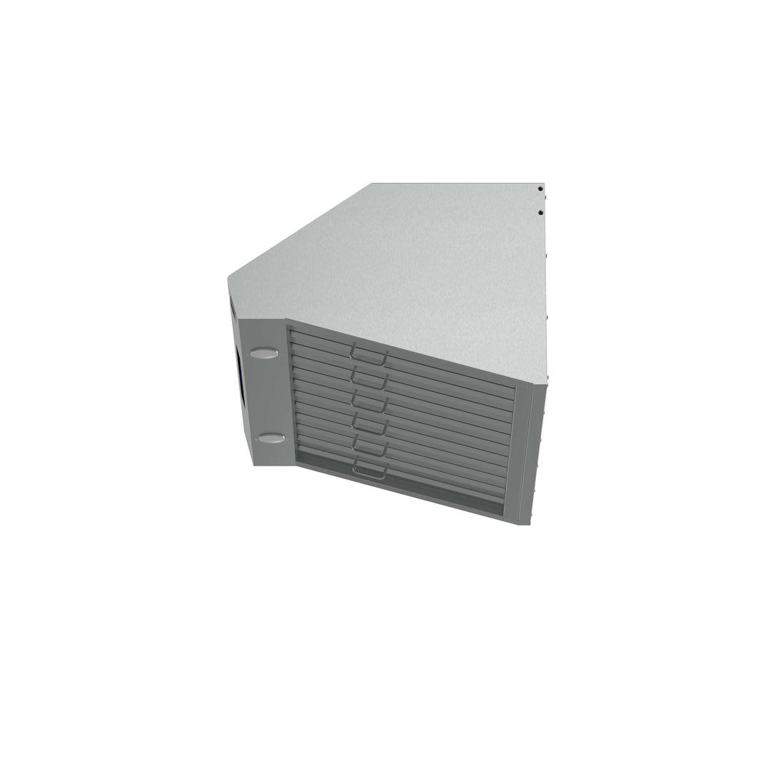 Forno Palazzo 36-Inch Wall Mounted Range Hood, Stainless Steel, Heavy Duty Baffle Filters, Remote Control