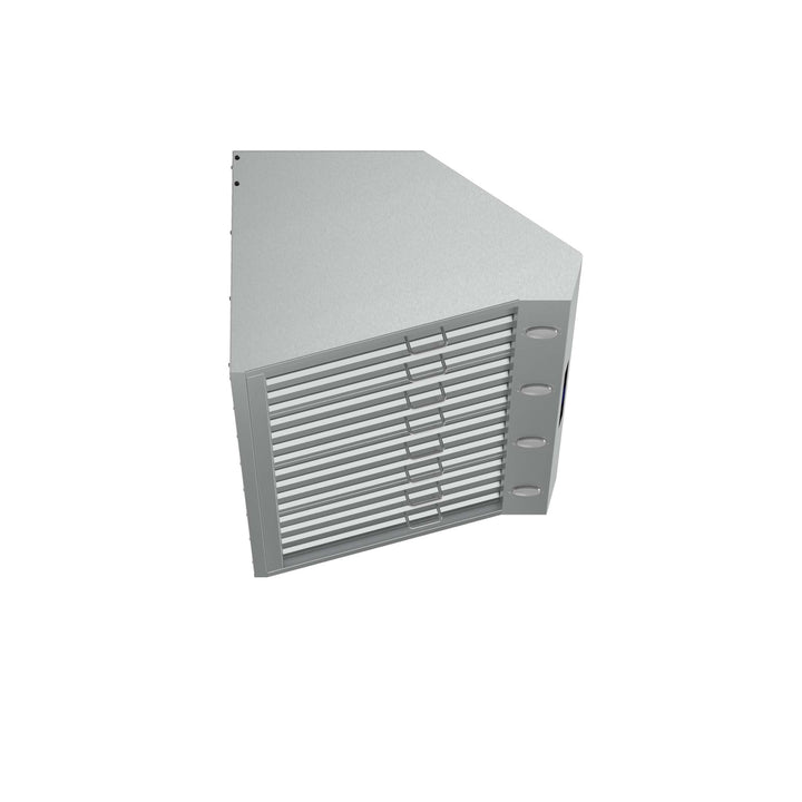 Forno Palazzo 48-Inch Wall Mounted Range Hood, Stainless Steel, Heavy Duty Baffle Filters, Remote Control