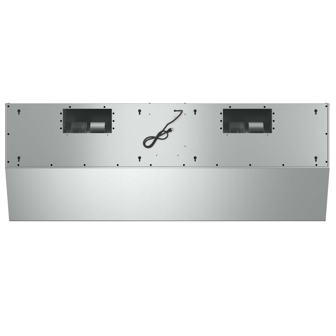 Forno Palazzo 60-Inch Wall Mounted Range Hood, Stainless Steel, Heavy Duty Baffle Filters, Remote Control