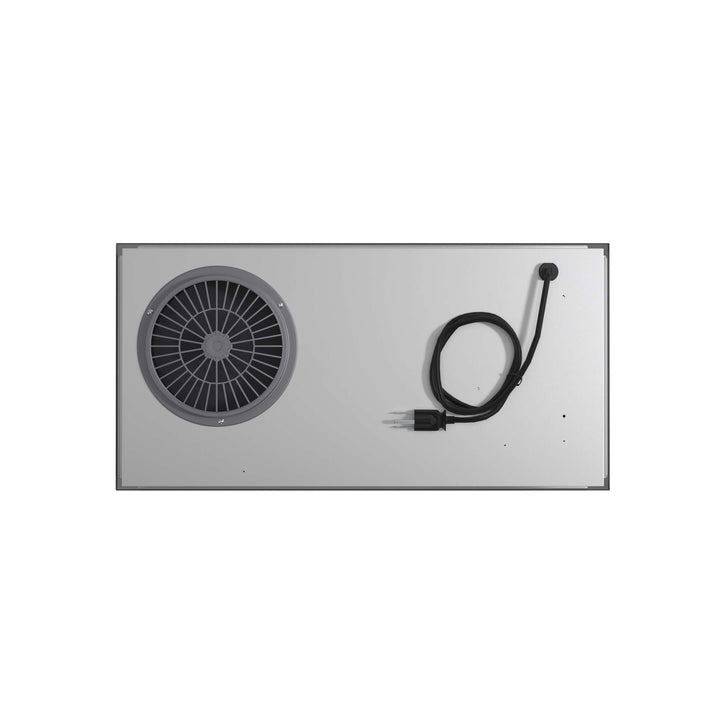 FORNO Giacomo Under Cabinet 22-Inch Insert Range Hood in Stainless Steel, 170 CFM, Aluminum Filter, Energy Efficient