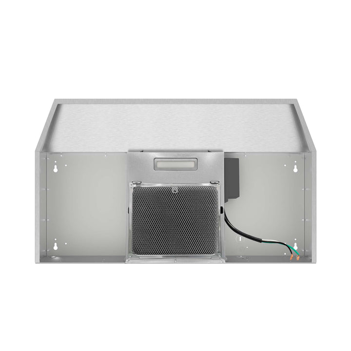 Forno Cappa 30-Inch Under Cabinet Range Hood, Stainless Steel, 200 CFM, Convertible, LED Lighting