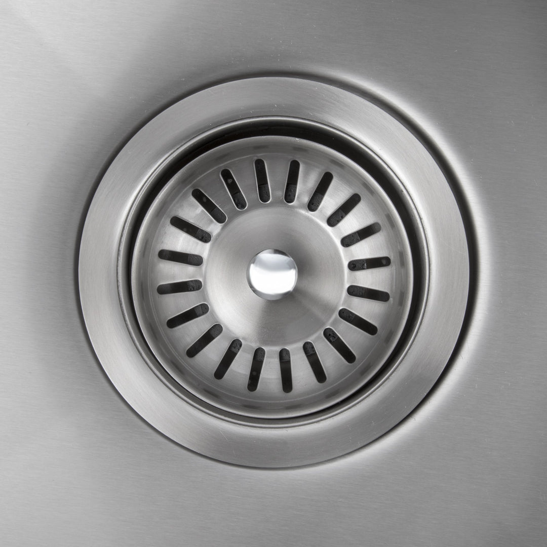 ZLINE 15 in. Donner Topmount Single Bowl Bar Kitchen Sink in Stainless Steel (STS-15)