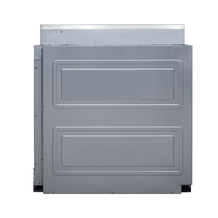 Forno Asti 30-Inch French Door Electric Wall Oven in White & Antique Brass, 3.68 cu. ft. True Convection, 3,600W, Air Fry, Sous Vide, Self-Clean