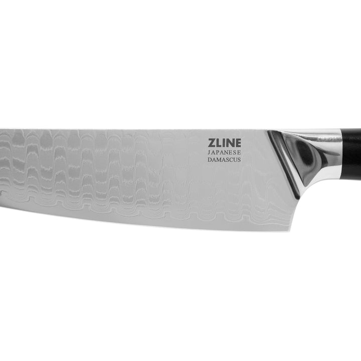 ZLINE 3-Piece Professional Japanese Damascus Steel Kitchen Knife Set