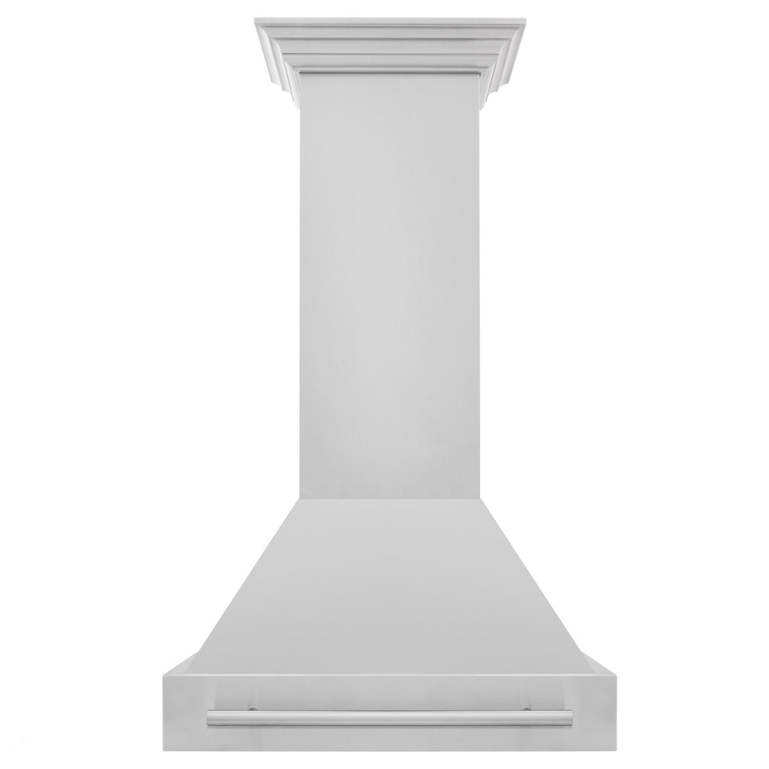 ZLINE 30 Inch Stainless Steel Range Hood with Stainless Steel Handle, 8654STX-30