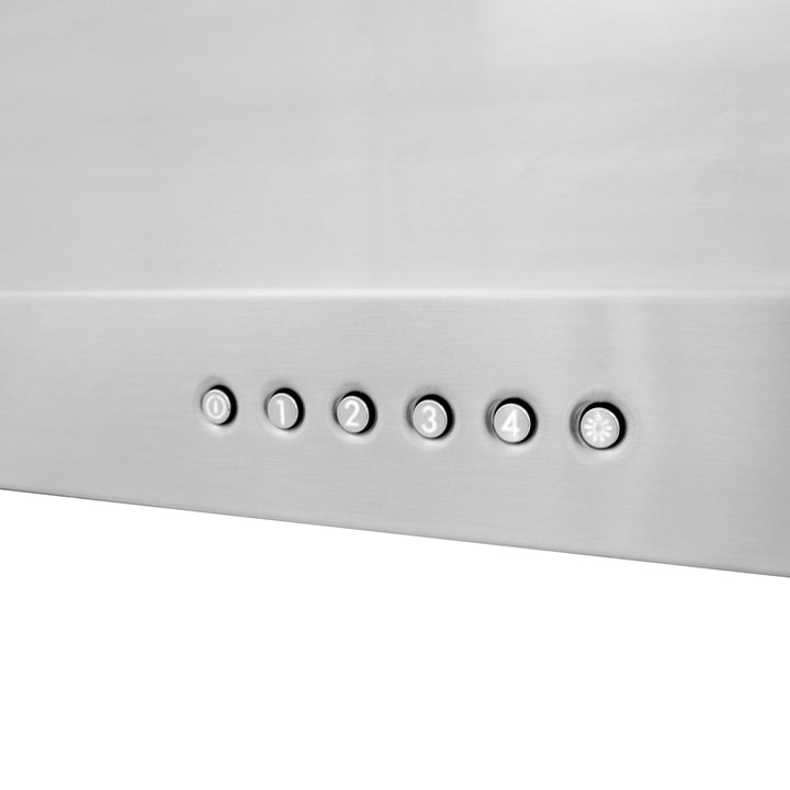 ZLINE 36 In. Alpine Series Ducted Under Cabinet Range Hood in Stainless Steel, ALP10UC-36
