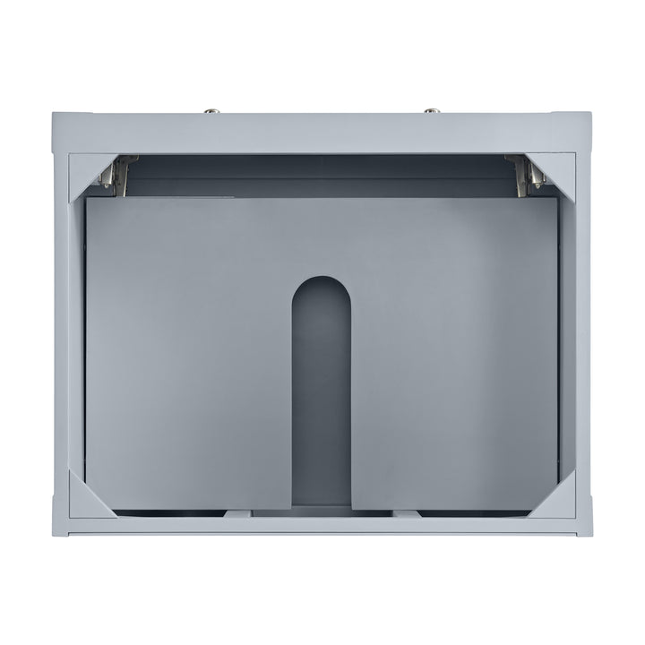 Breckenridge 30" Single Vanity, Serenity Blue, w/ 3 CM Ethereal Noctis Quartz Top