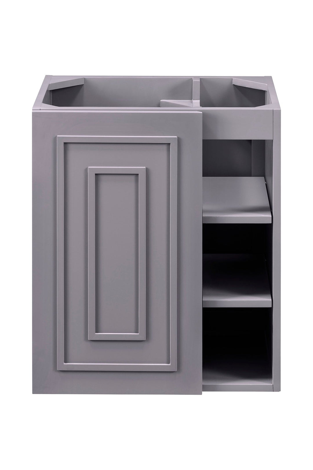 Alicante 24" Single Vanity Cabinet, Gray Smoke