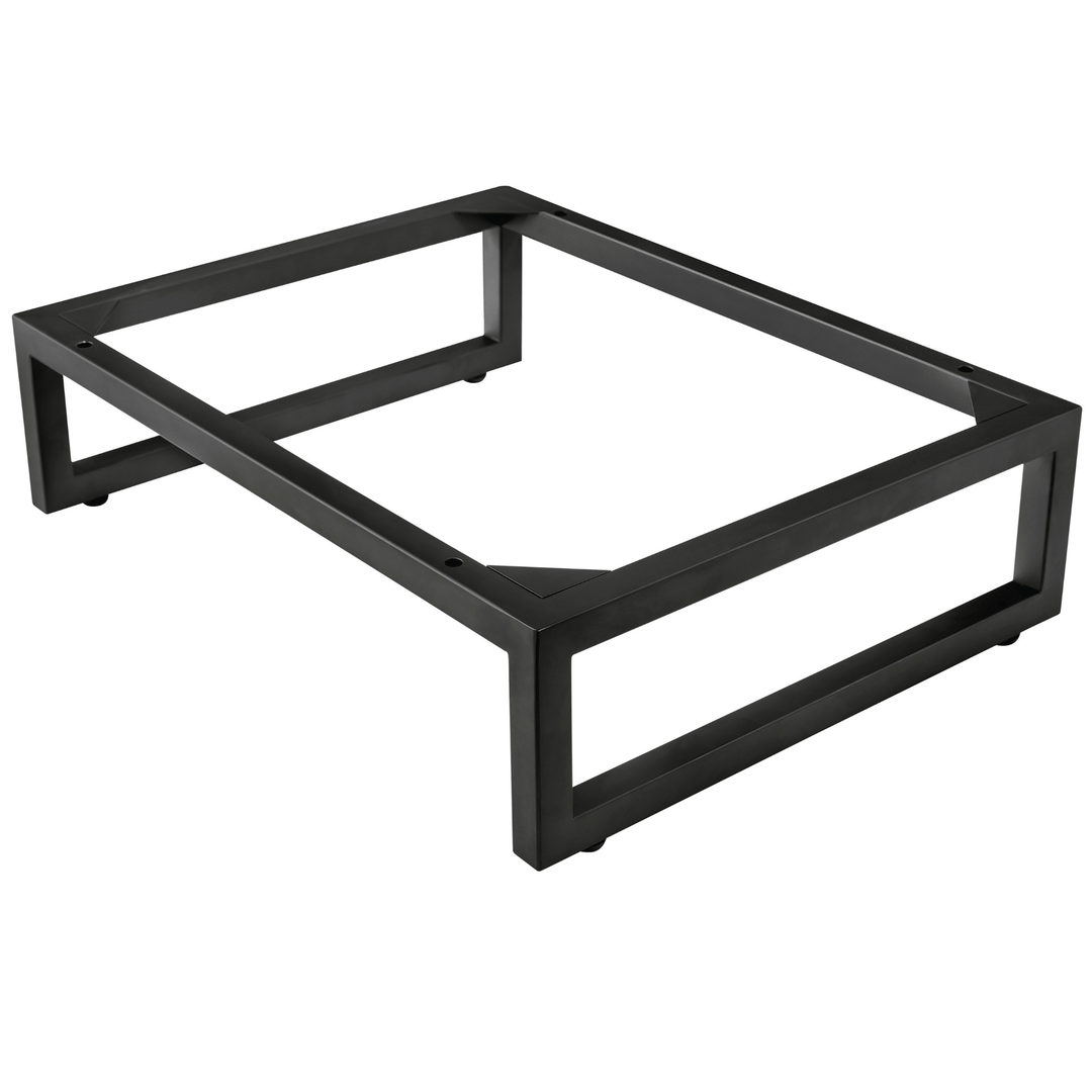 Alicante' 24" Stainless Steel Base, Matte Black