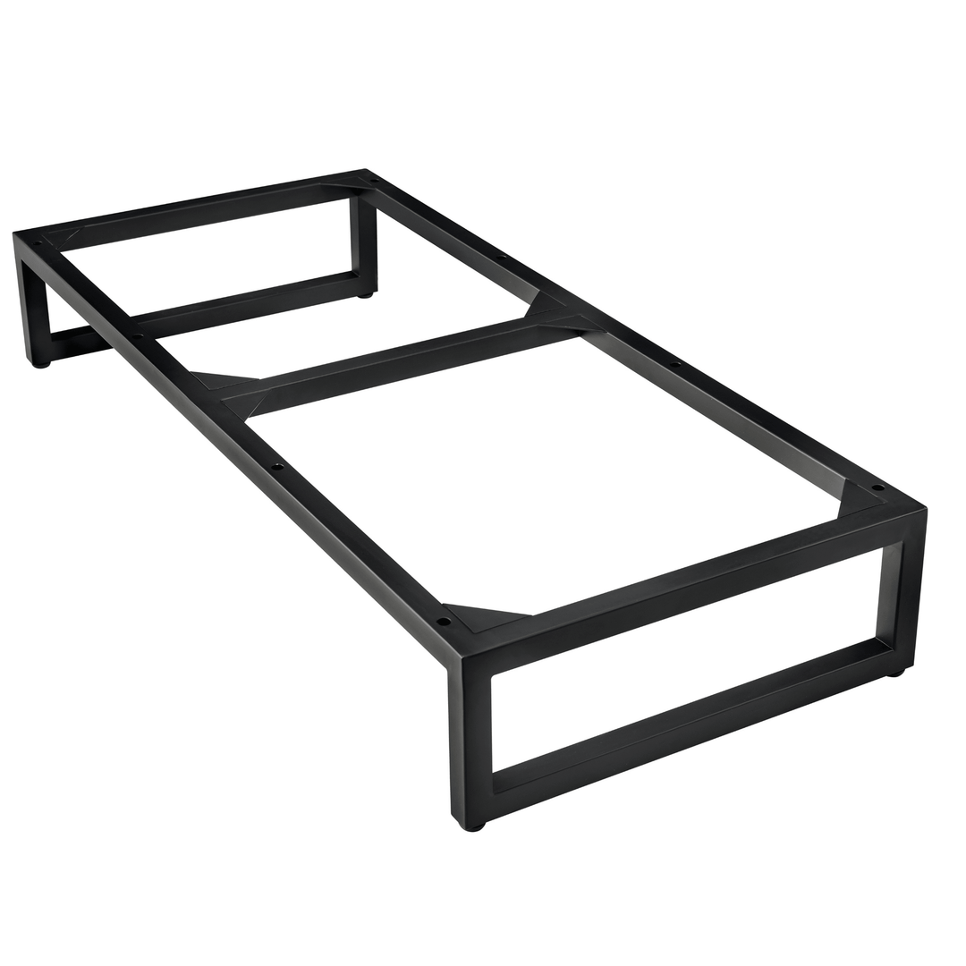 Alicante' 39.5" Stainless Steel Base, Matte Black
