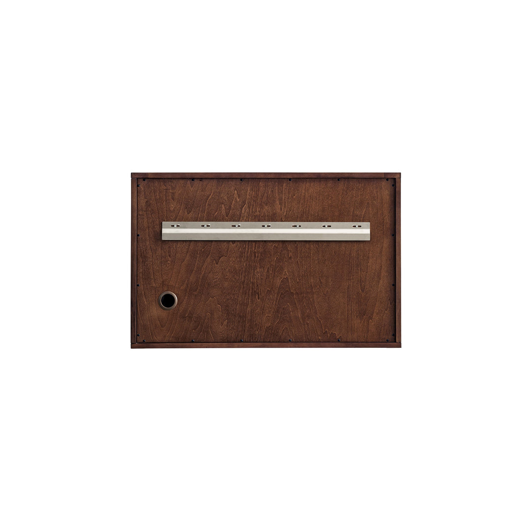 Amberly 36" Single Vanity Cabinet, Mid-Century Walnut