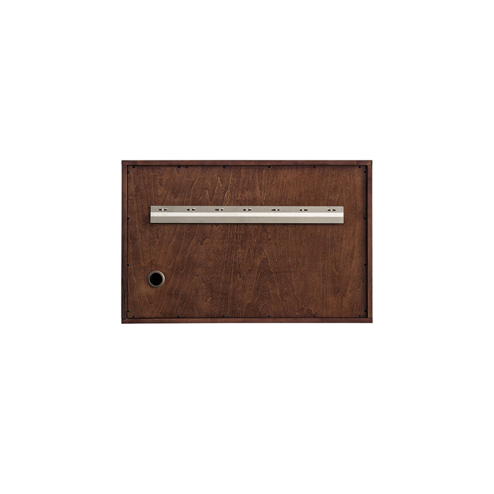 Amberly 36" Single Vanity Cabinet, Mid-Century Walnut