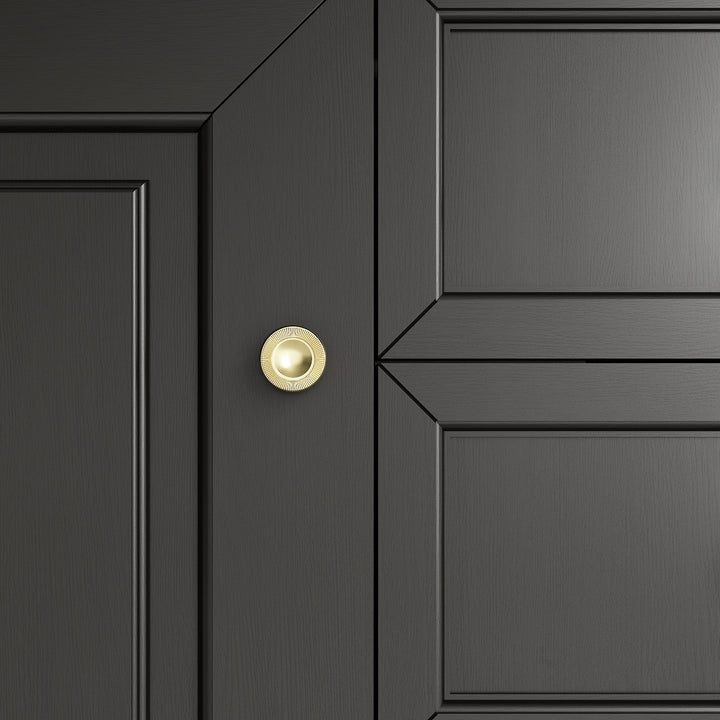 Brookfield 36" Single Vanity, Black Onyx w/ Single Hole 3 CM White Zeus Silestone® Top & Backsplash