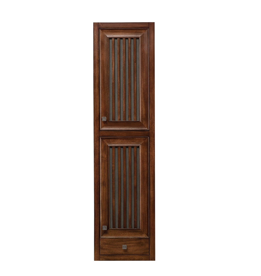 Athens 15"  Tower Hutch - Right, Mid Century Acacia