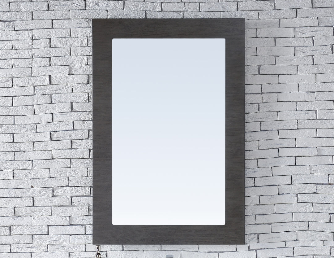 Metropolitan 30" Mirror, Silver Oak