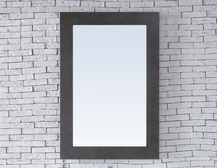 Metropolitan 30" Mirror, Silver Oak