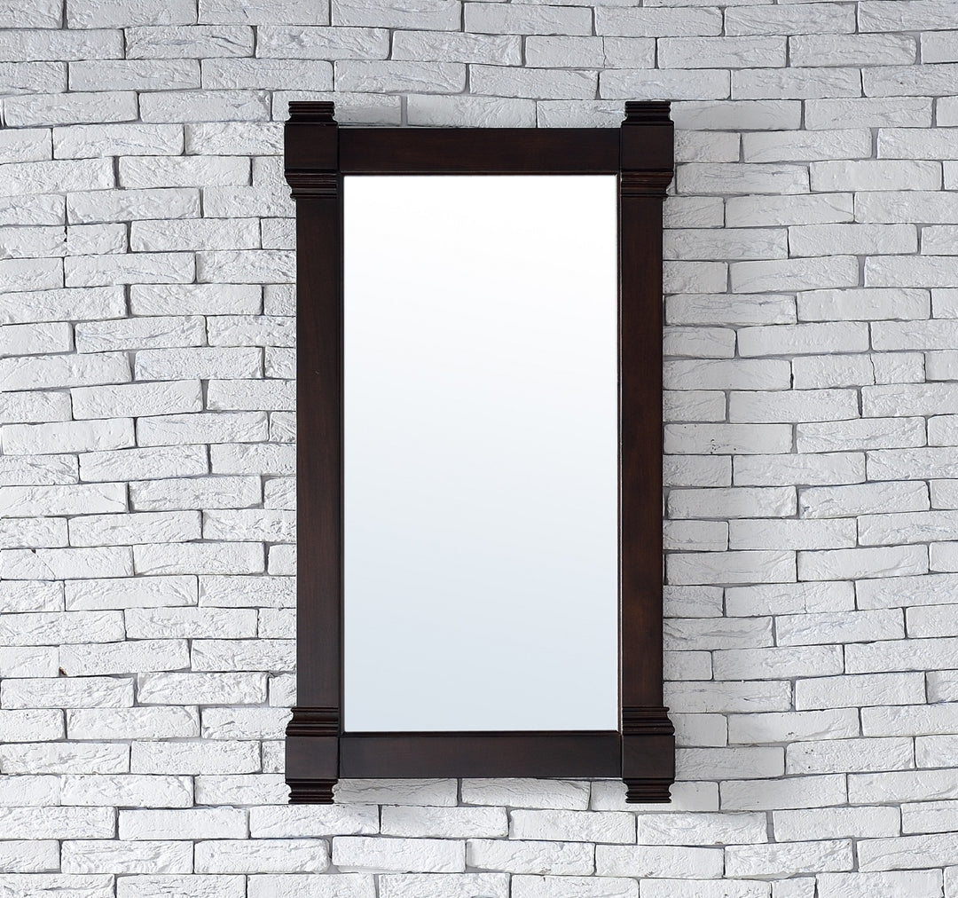 Brittany 22" Mirror, Burnished Mahogany
