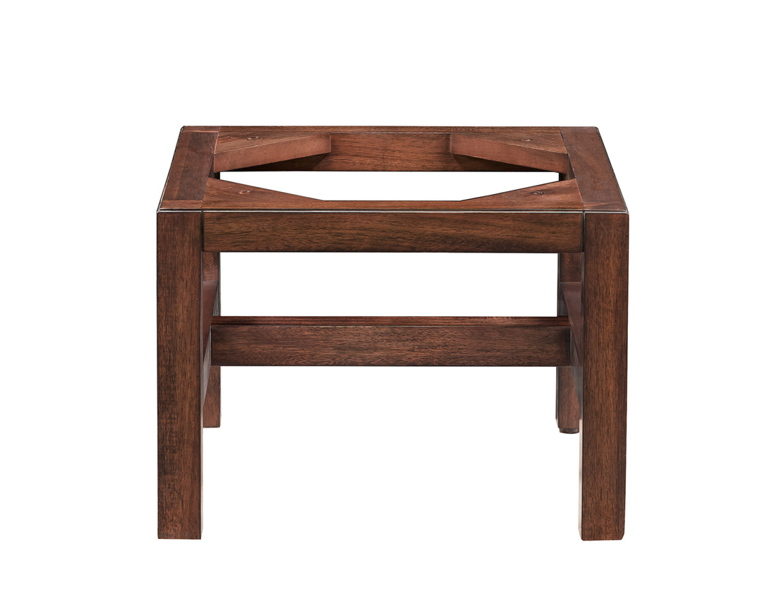 Addison 15"  Wooden Stand for Grand Tower Hutch, Mid-Century Acacia