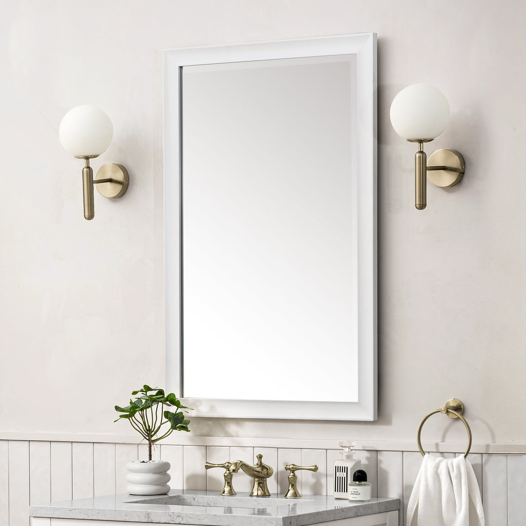 Glenbrooke 26" Mirror, Bright White