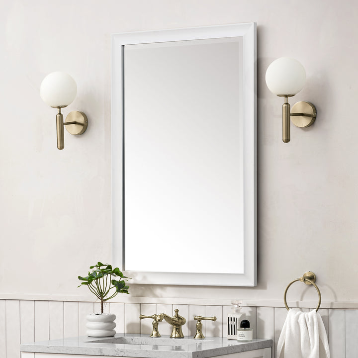 Glenbrooke 26" Mirror, Bright White
