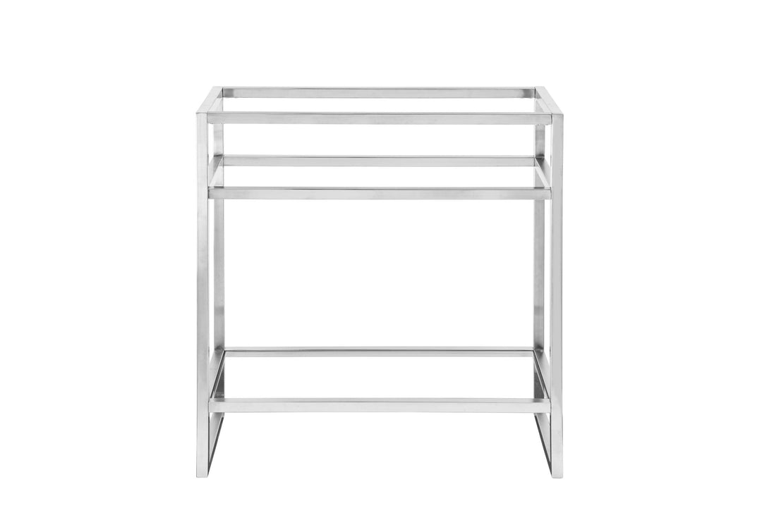 Boston 31.5" Single Console, Brushed Nickel