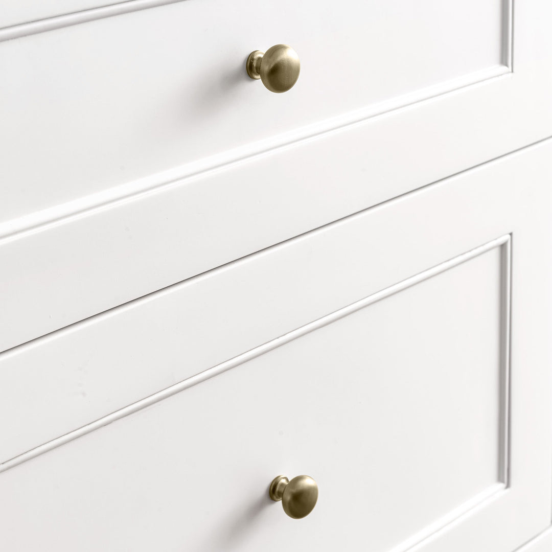 Breckenridge 30" Single Vanity Cabinet, Bright White