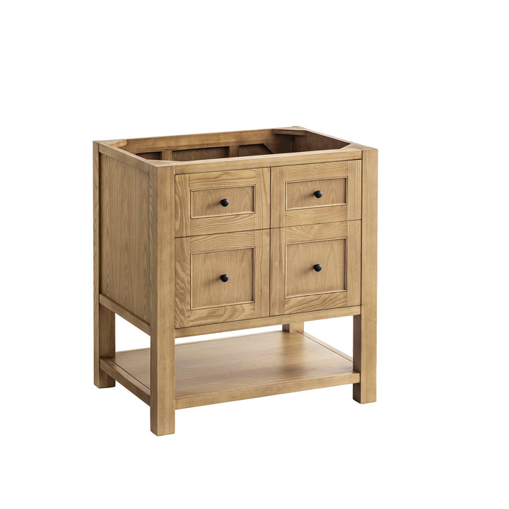 Breckenridge 30" Single Vanity Cabinet, Light Natural Oak