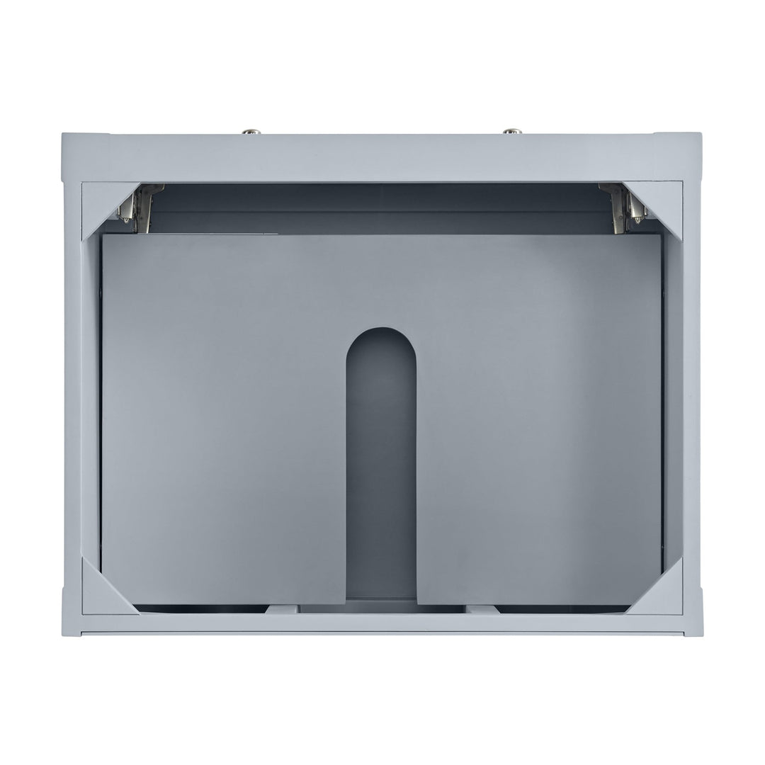 Breckenridge 30" Single Vanity, Serenity Blue, w/ 3 CM Parisien Bleu Quartz Top