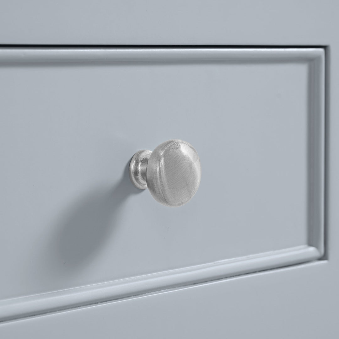 Breckenridge 48" Single Vanity, Serenity Blue, w/ 3 CM Arctic Fall Solid Surface Top