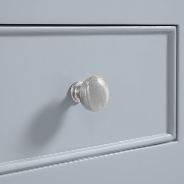 Breckenridge 48" Single Vanity, Serenity Blue, w/ 3 CM Ethereal Noctis Quartz Top