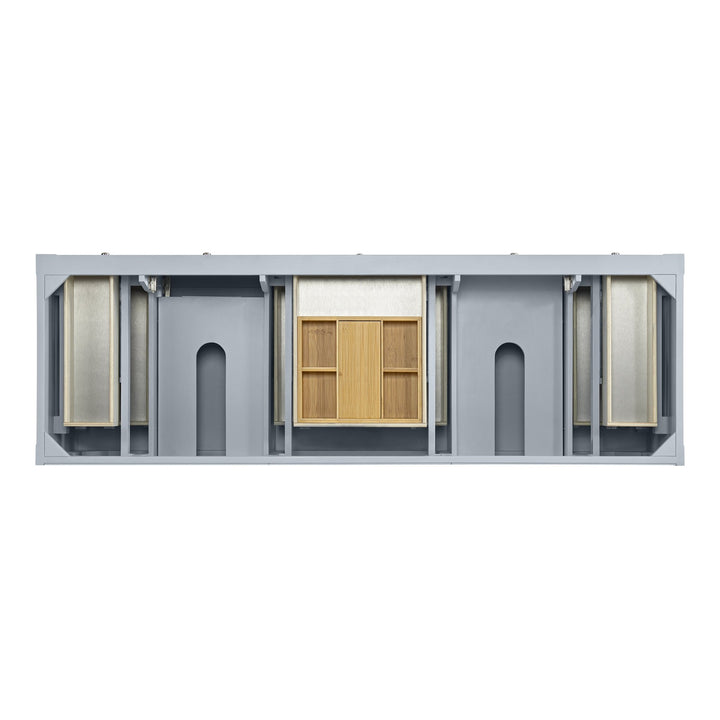Breckenridge 72" Double Vanity, Serenity Blue