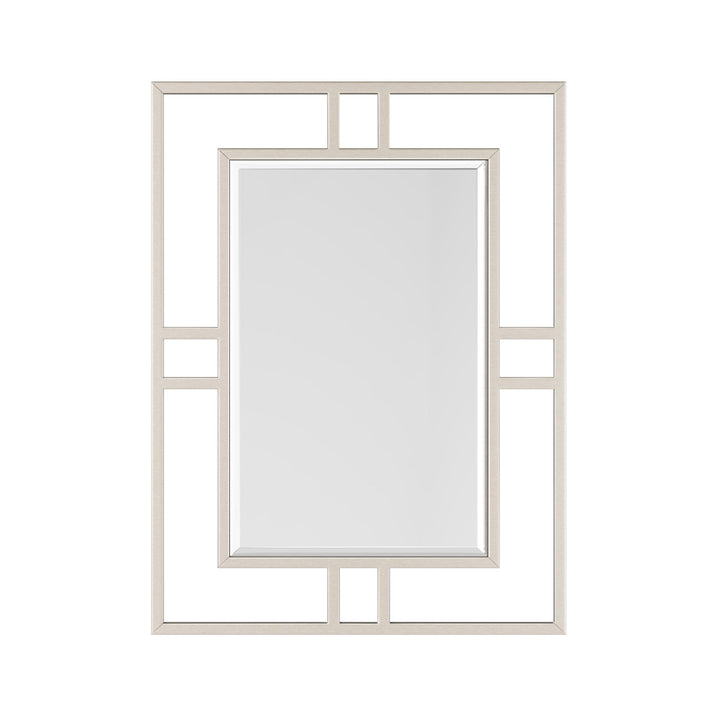 Brenlyn 30 in. W x 40 in. H Rectangular Stainless Steel Framed Wall Mount Bathroom Vanity Mirror in Brushed Nickel