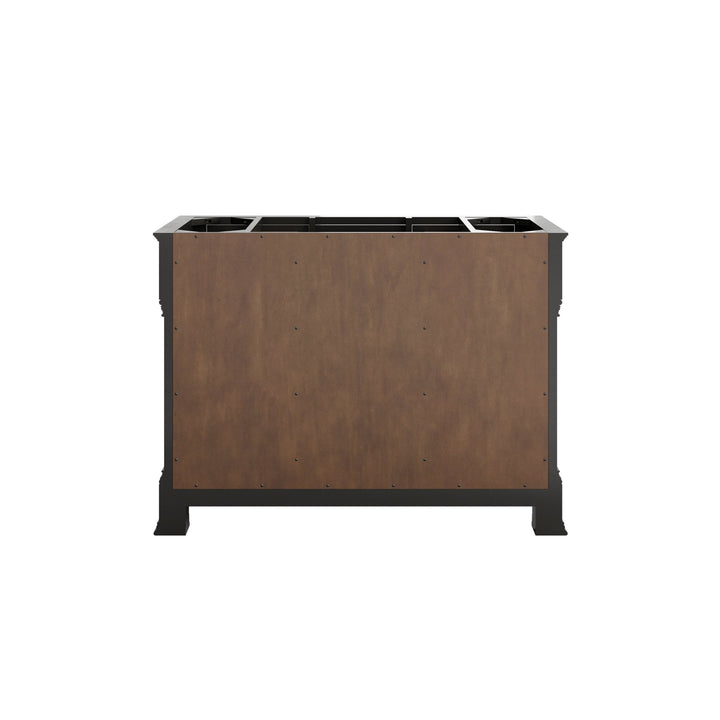 Brookfield 48" Single Vanity, Black Onyx w/ 3 CM Lime Delight Silestone® Top