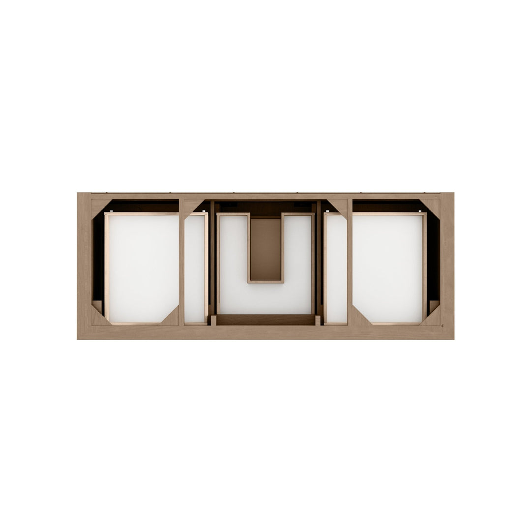 Brookfield 60" Single Vanity, Pecan