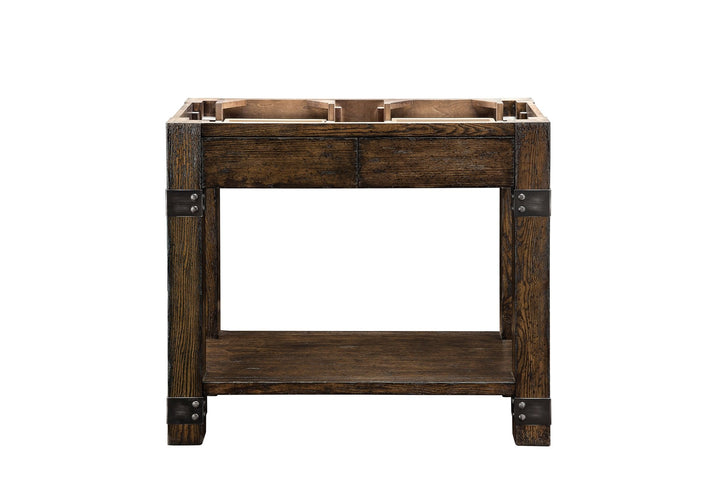 Brooklyn 39.5" Single Console, Rustic Ash