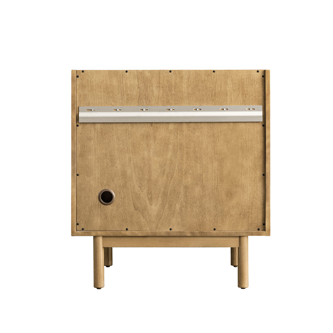 Laurent 30" Single Vanity Cabinet, Light Natural Oak