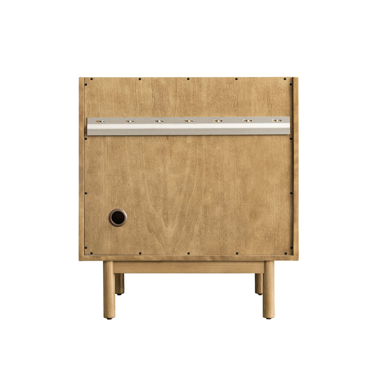 Laurent 30" Single Vanity Cabinet, Light Natural Oak
