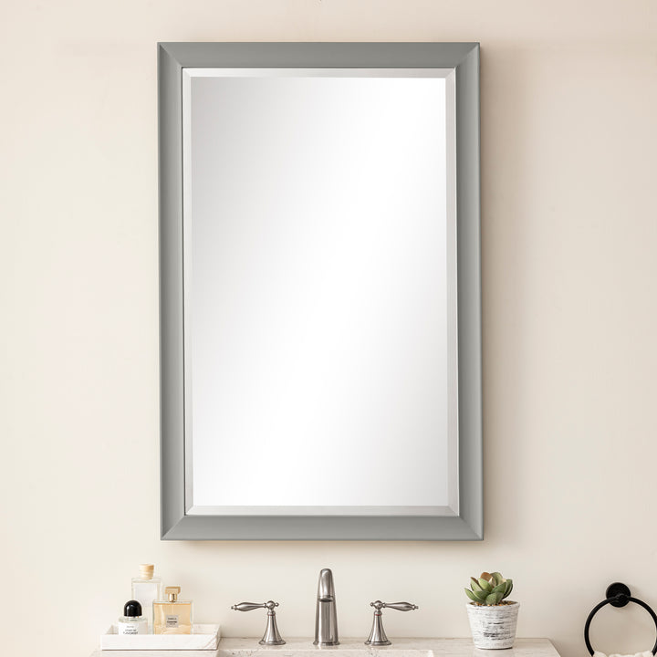 Glenbrooke 26" Mirror, Urban Gray