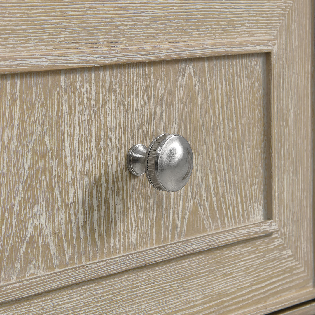 Lorelai 60" Double Vanity, Whitewashed Oak w/ 3 CM Carrara White Marble Top