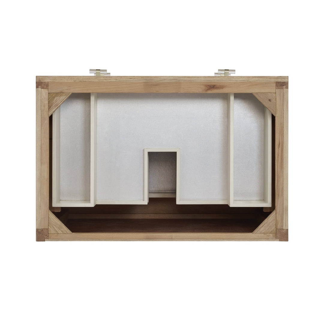 Celeste 36" Single Vanity, Sunwashed Oak with Embossed Shagreen