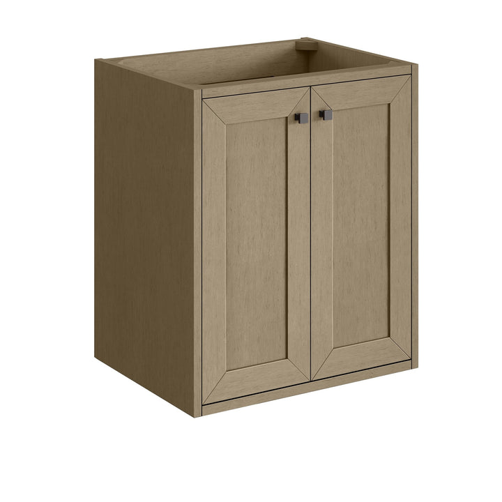 Chianti 24" Single Cabinet, Walnut Whisper, Matte Black
