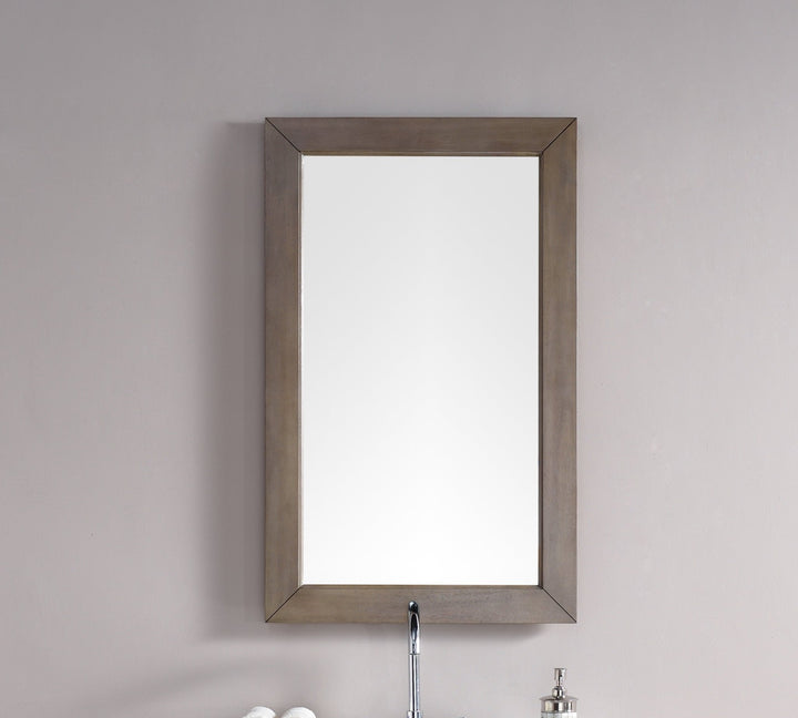 Chicago 26" Mirror, Whitewashed Walnut