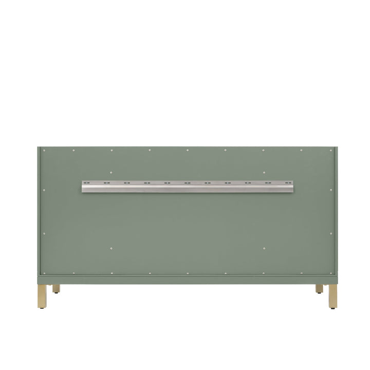 Chicago 60" Single Vanity, Smokey Celadon