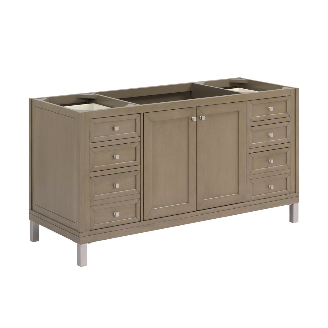 Chicago 60" Single Vanity, Walnut Whisper