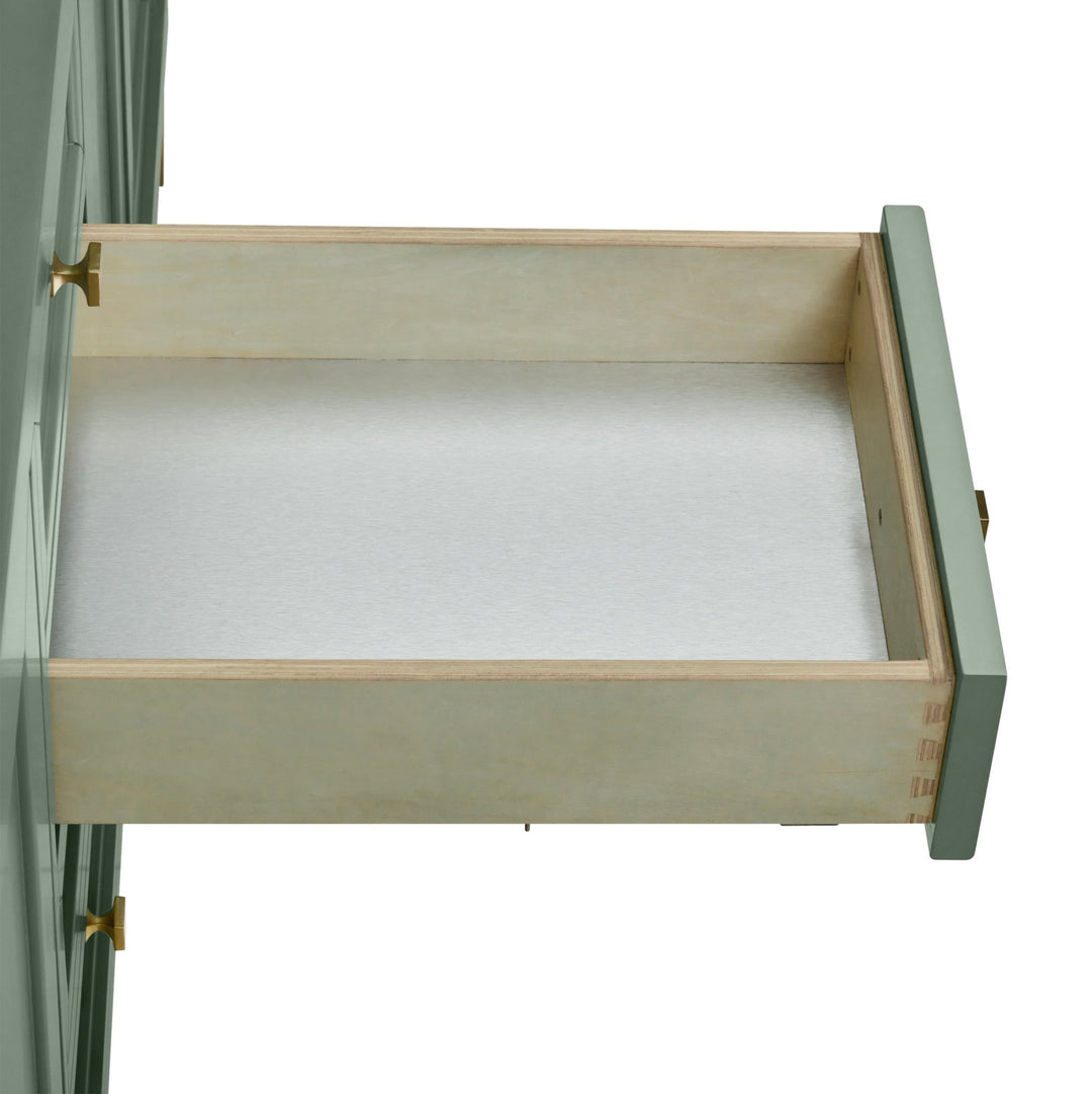 Chicago 72" Double Vanity, Smokey Celadon, w/ 3 CM Victorian Silver Silestone® Top