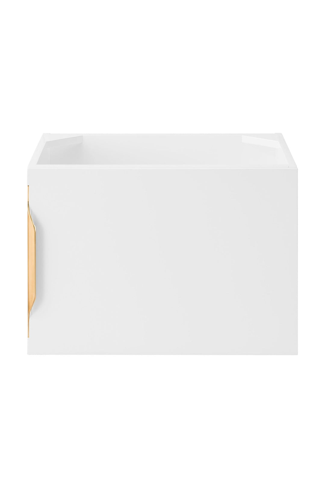 Columbia 24" Single Vanity Cabinet, Glossy White