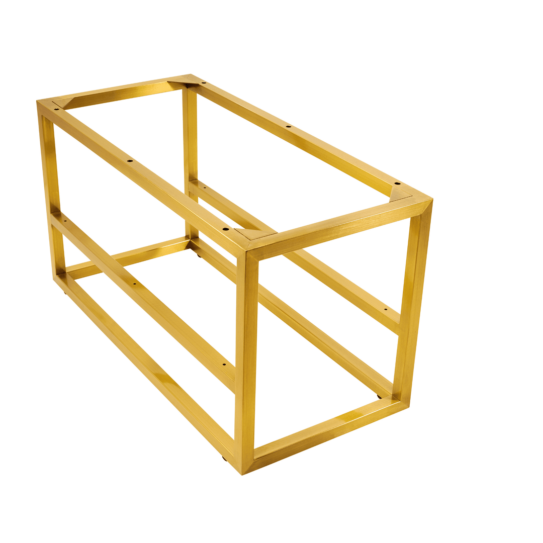 Columbia 31.5" Stainless Steel Base, Radiant Gold