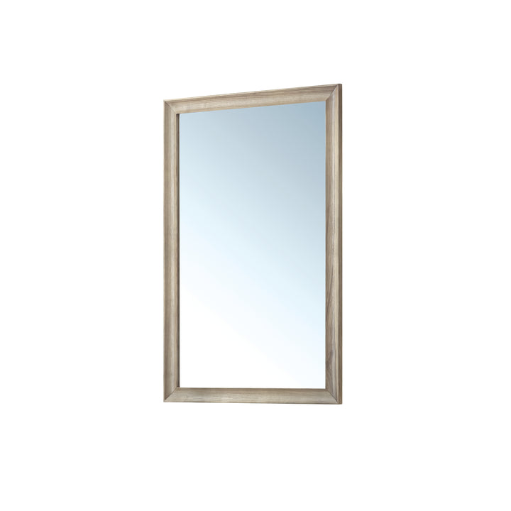 Glenbrooke 26" Mirror, Whitewashed Oak